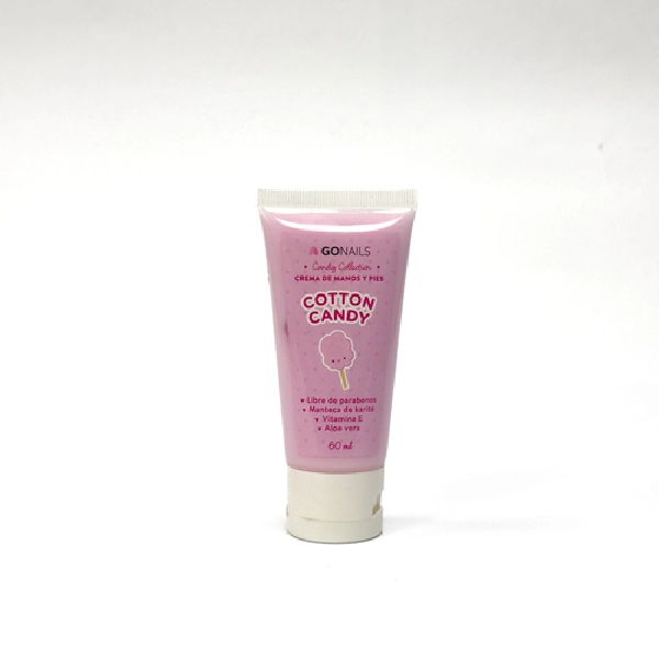 Foto Principal GO NAILS Crema de manos y pies Cotton Candy - 60 ml